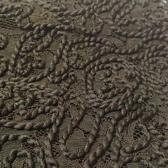 Zara green lace top worn once - Picture 2 of 3